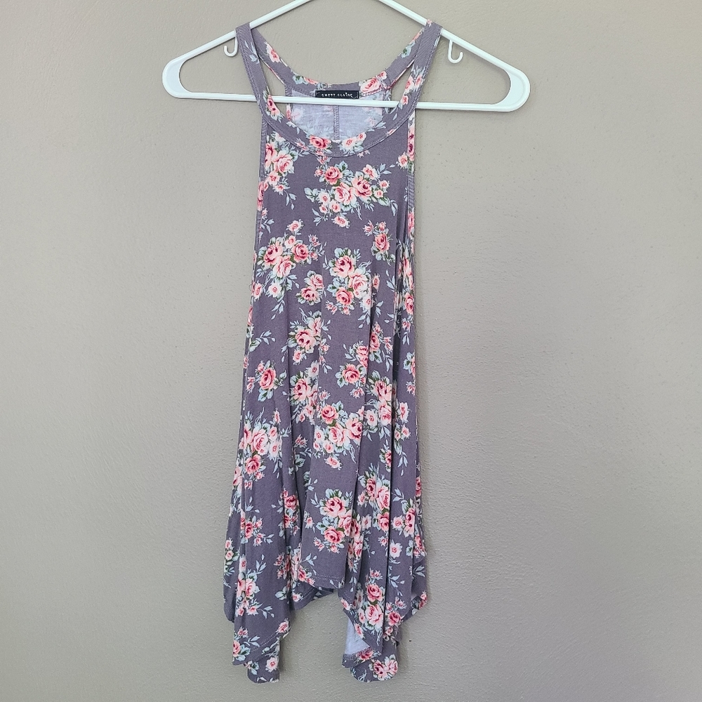 3/$10 Flowy Floral Tank Top